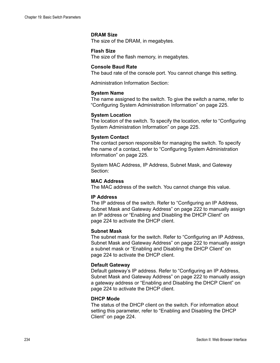 Allied Telesis AT-S81 User Manual | Page 234 / 360