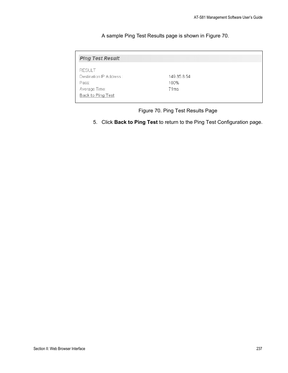 Allied Telesis AT-S81 User Manual | Page 237 / 360