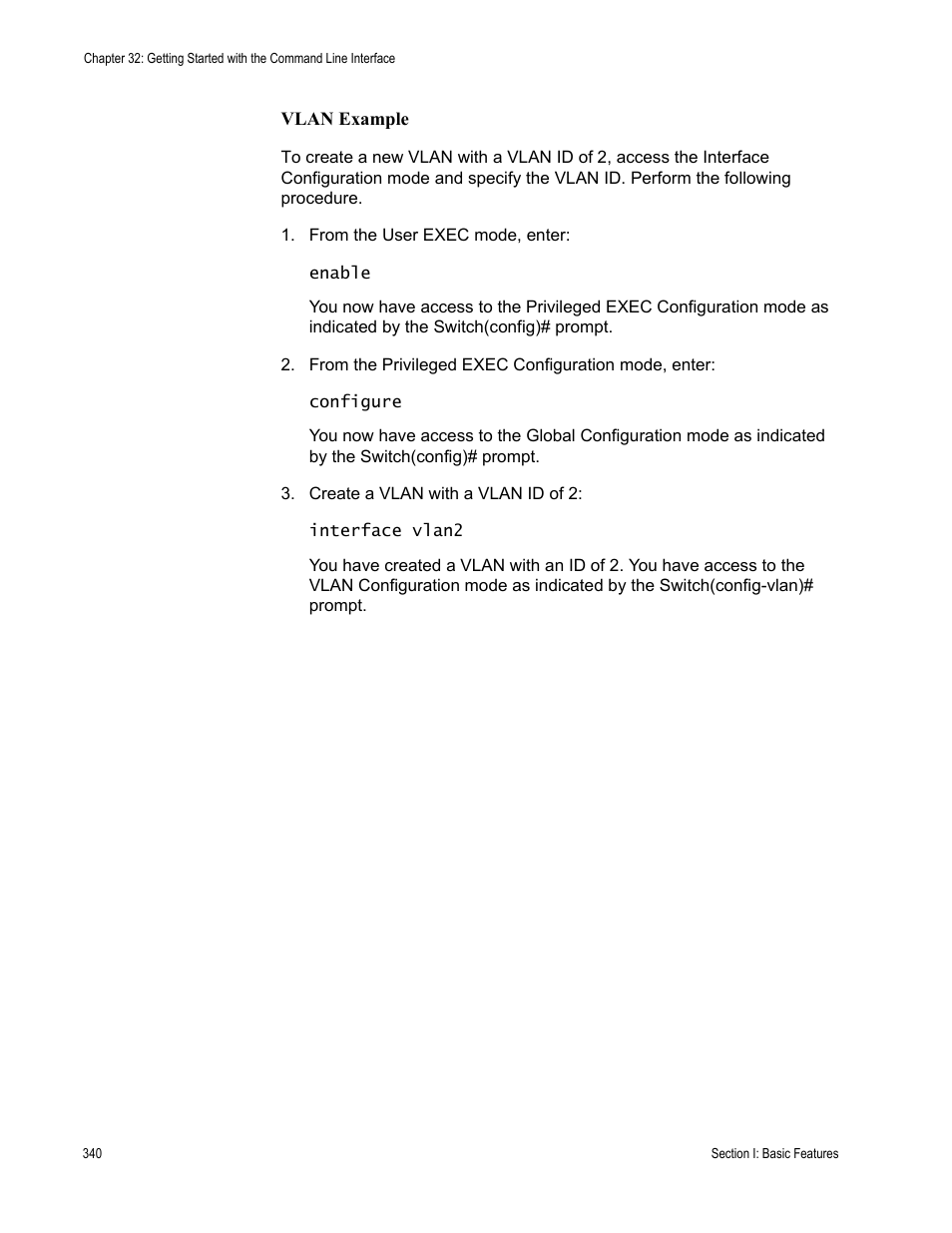 Vlan example | Allied Telesis AT-S81 User Manual | Page 340 / 360