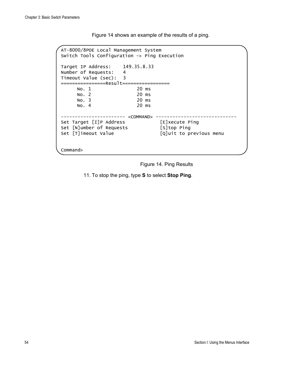 Allied Telesis AT-S81 User Manual | Page 54 / 360