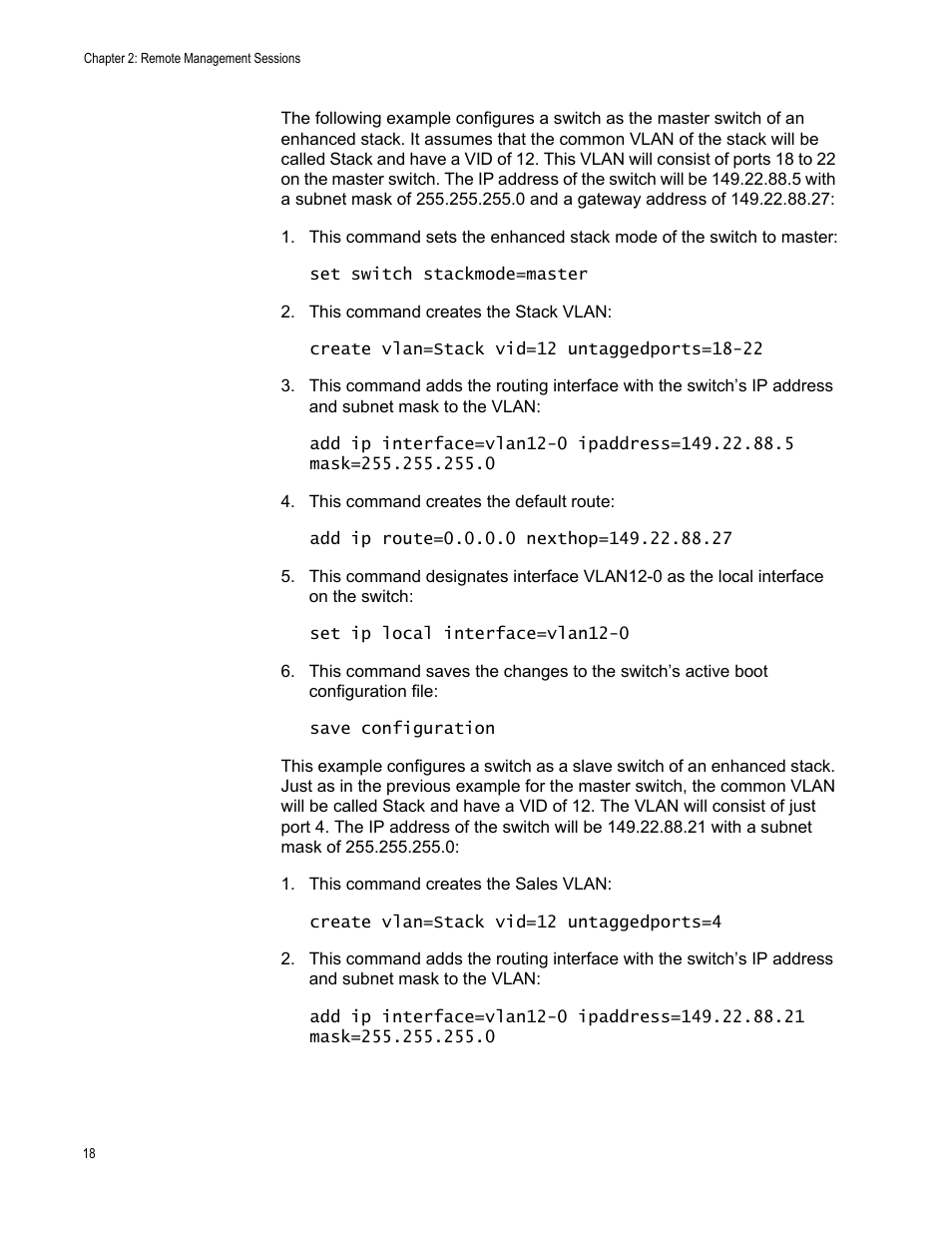 Allied Telesis AT-S63 User Manual | Page 18 / 30
