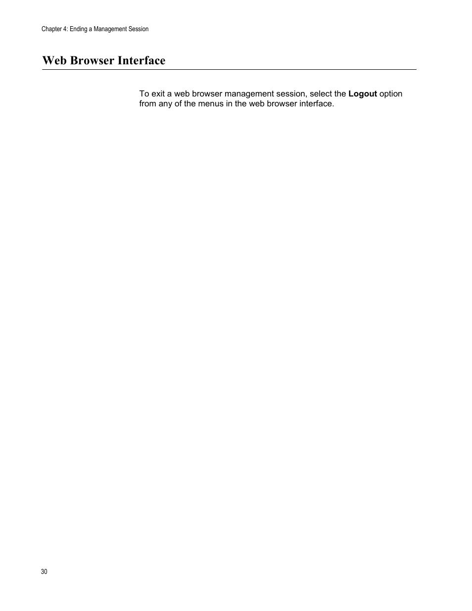 Web browser interface | Allied Telesis AT-S63 User Manual | Page 30 / 30