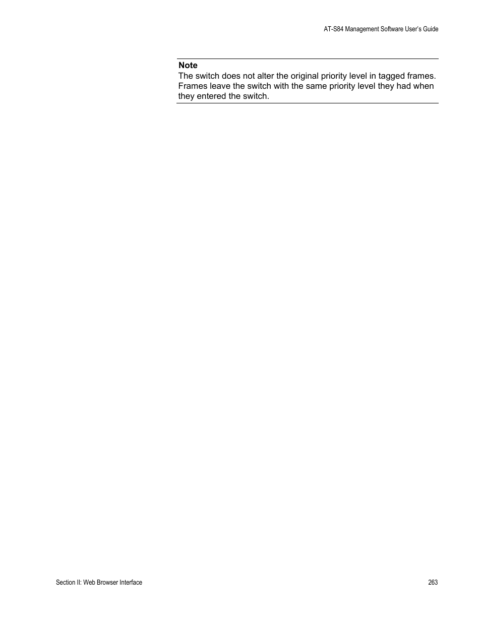 Allied Telesis AT-S84 User Manual | Page 263 / 326