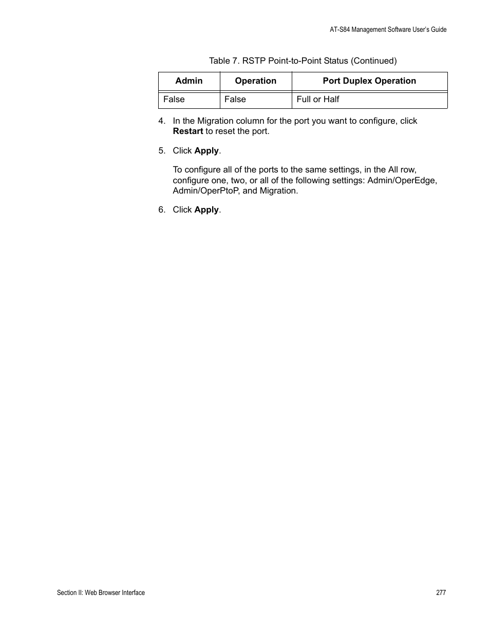 Allied Telesis AT-S84 User Manual | Page 277 / 326