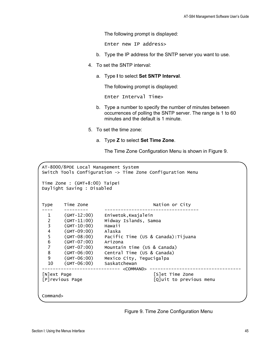 Allied Telesis AT-S84 User Manual | Page 45 / 326