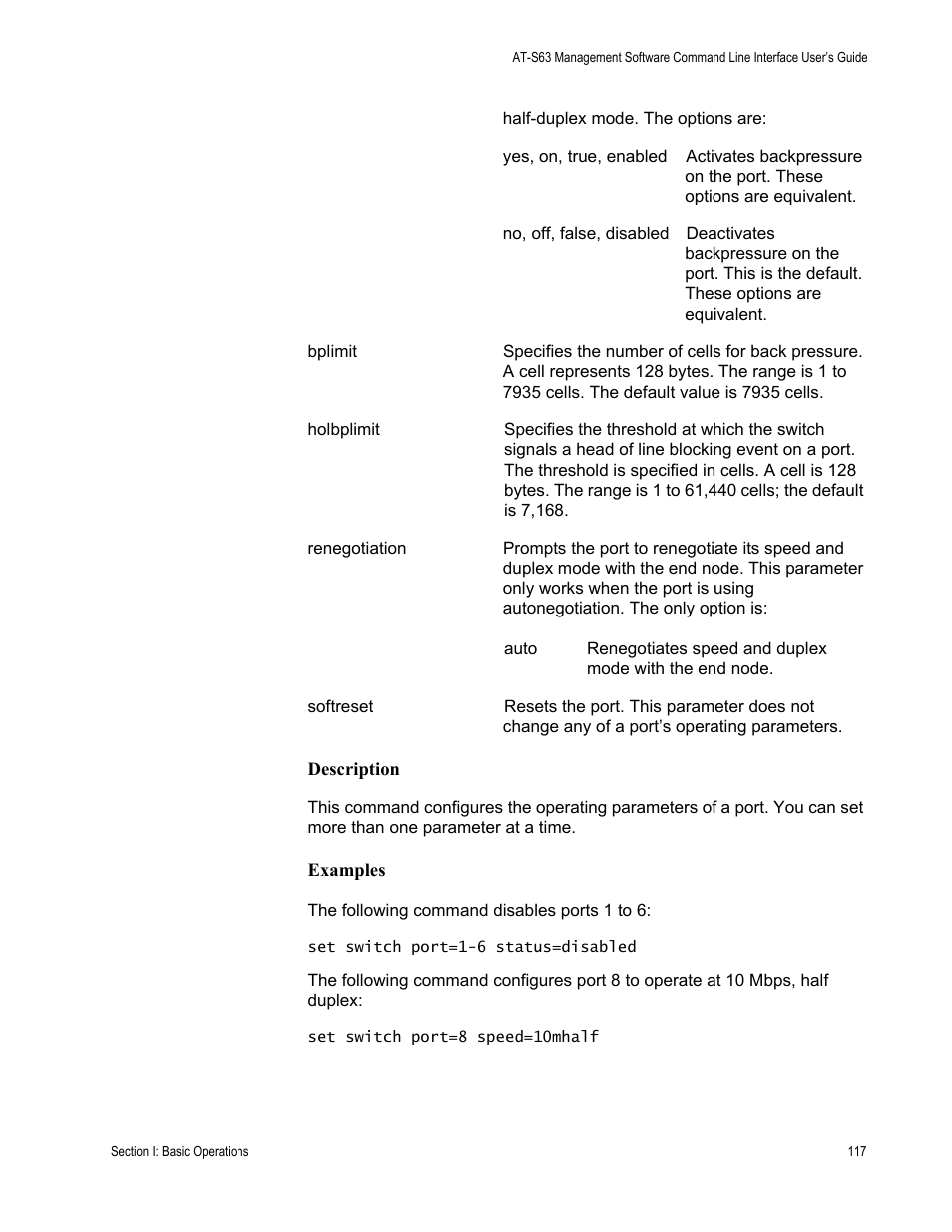 Allied Telesis AT-S63 User Manual | Page 117 / 728