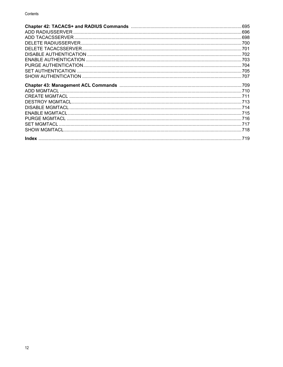 Allied Telesis AT-S63 User Manual | Page 12 / 728