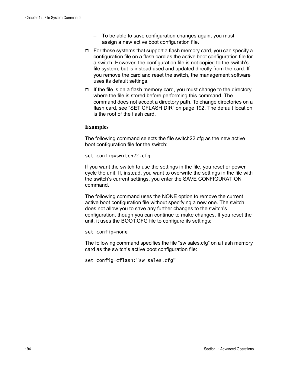 Allied Telesis AT-S63 User Manual | Page 194 / 728