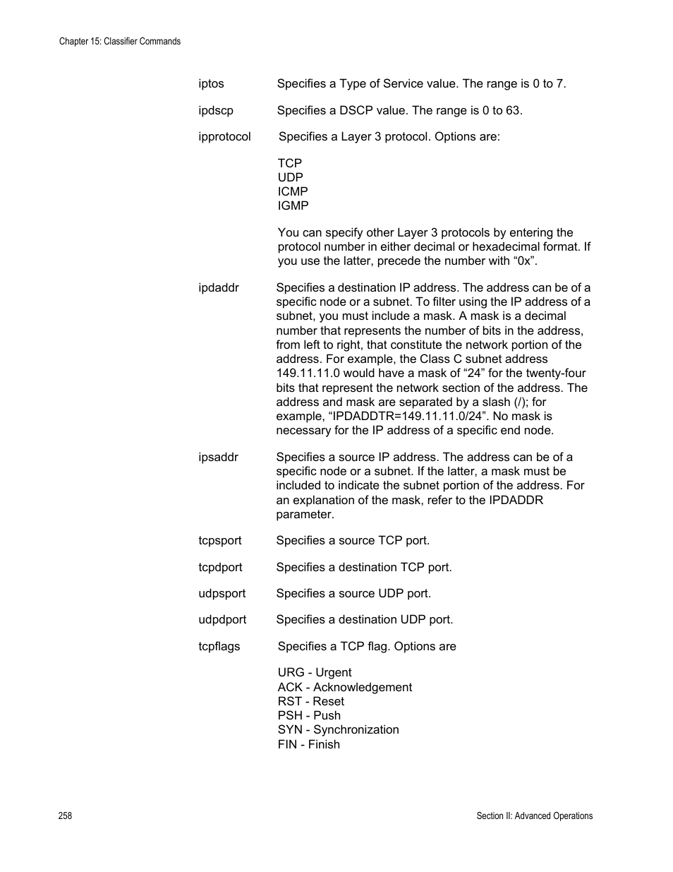 Allied Telesis AT-S63 User Manual | Page 258 / 728