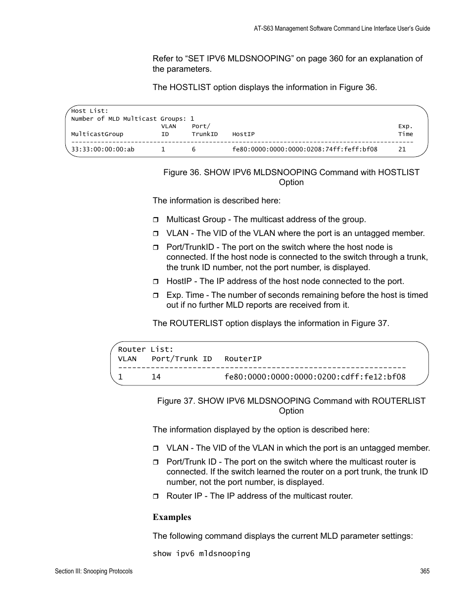 Allied Telesis AT-S63 User Manual | Page 365 / 728