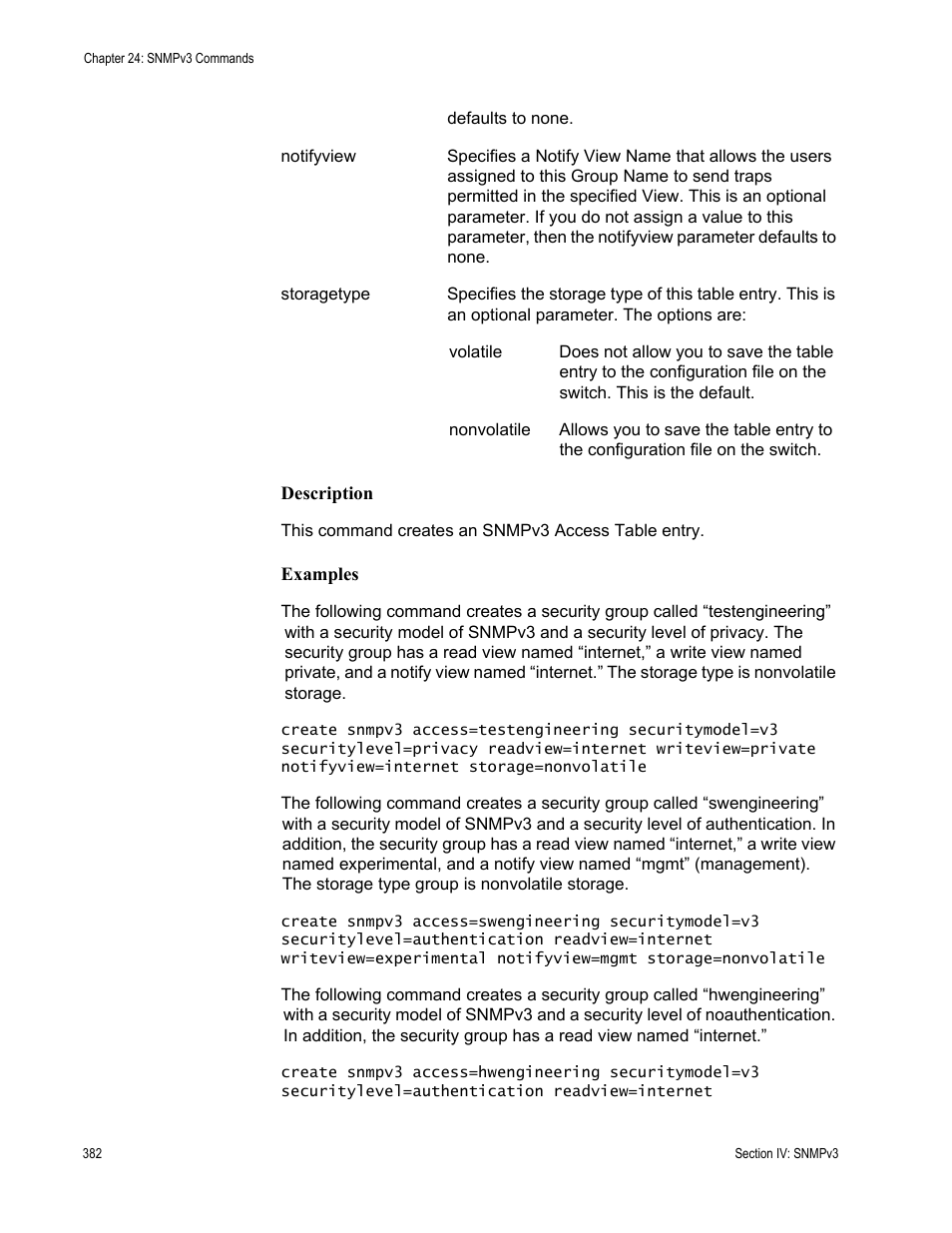 Allied Telesis AT-S63 User Manual | Page 382 / 728
