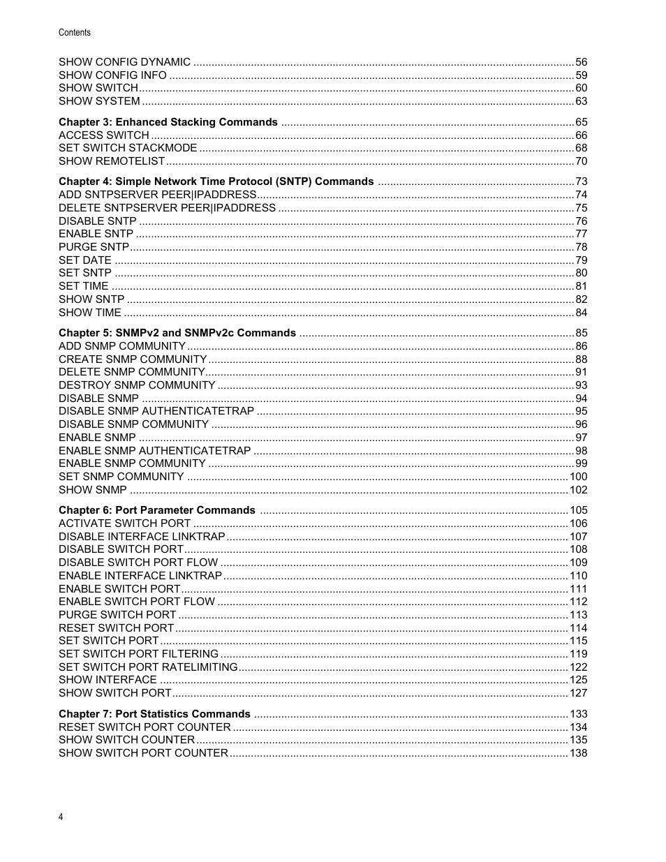 Allied Telesis AT-S63 User Manual | Page 4 / 728