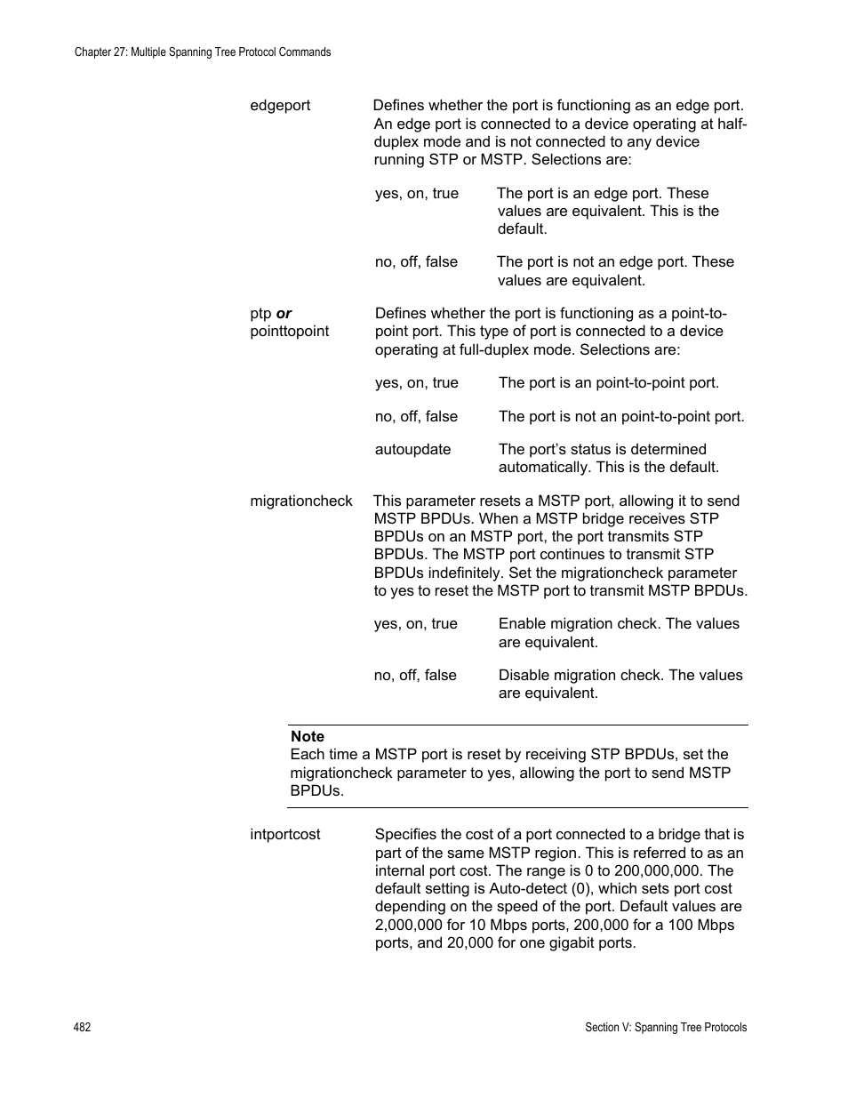 Allied Telesis AT-S63 User Manual | Page 482 / 728