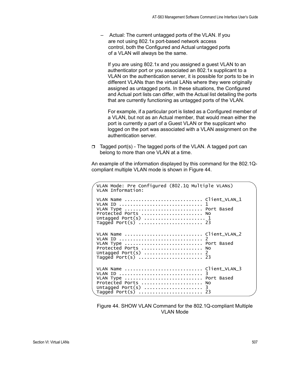 Allied Telesis AT-S63 User Manual | Page 507 / 728