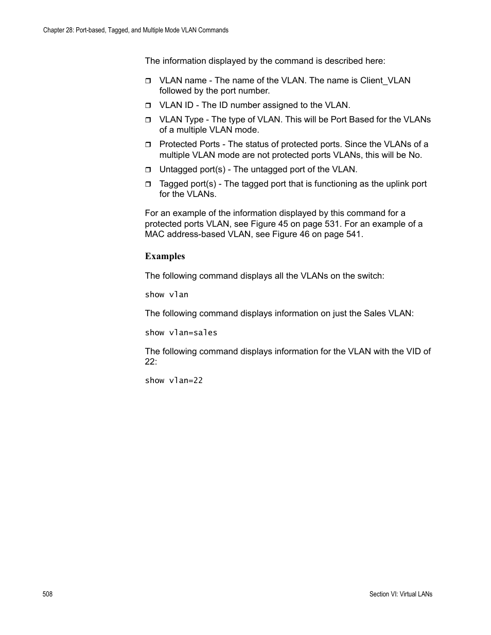 Allied Telesis AT-S63 User Manual | Page 508 / 728