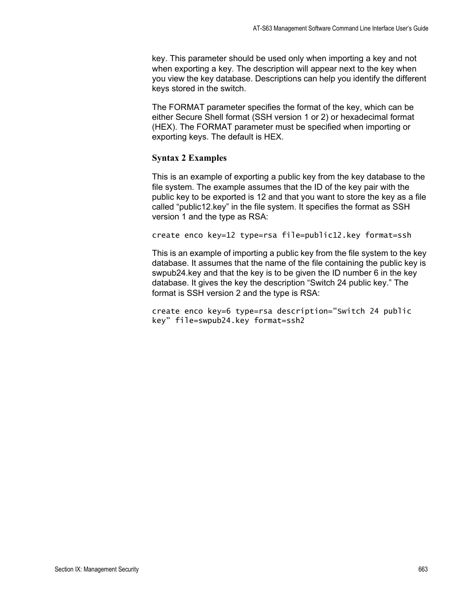 Allied Telesis AT-S63 User Manual | Page 663 / 728