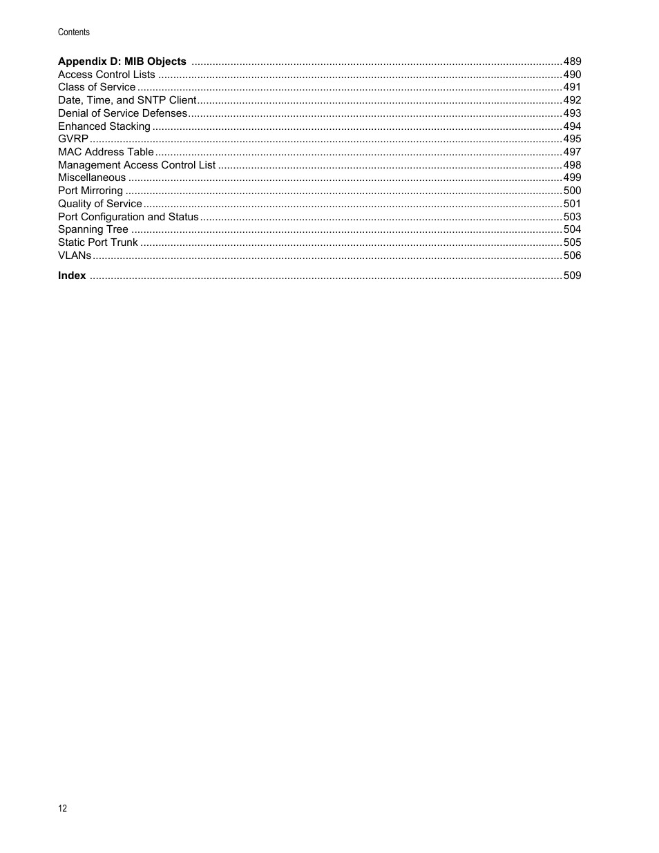 Allied Telesis AT-S63 User Manual | Page 12 / 514