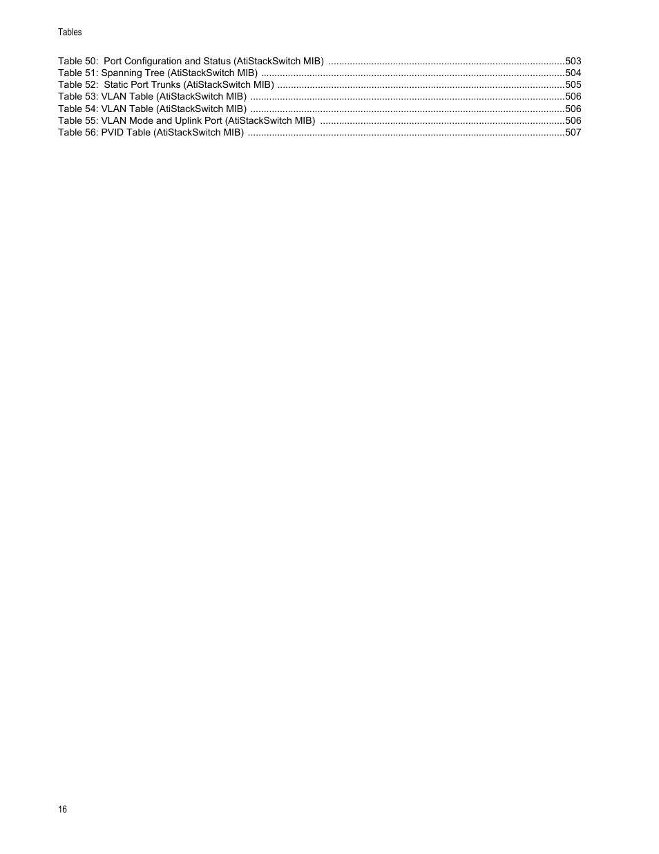 Allied Telesis AT-S63 User Manual | Page 16 / 514