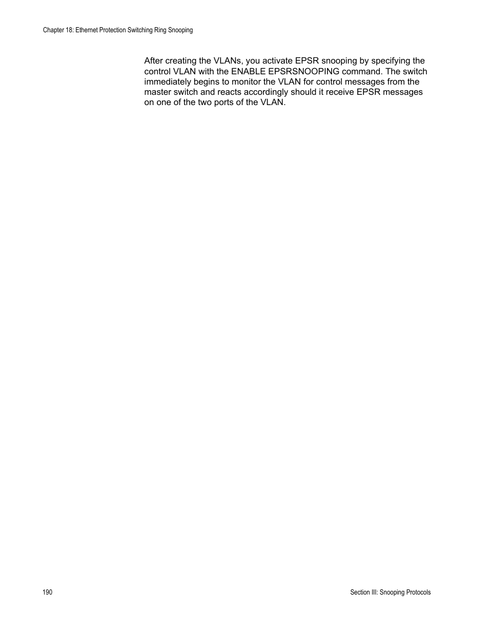 Allied Telesis AT-S63 User Manual | Page 190 / 514