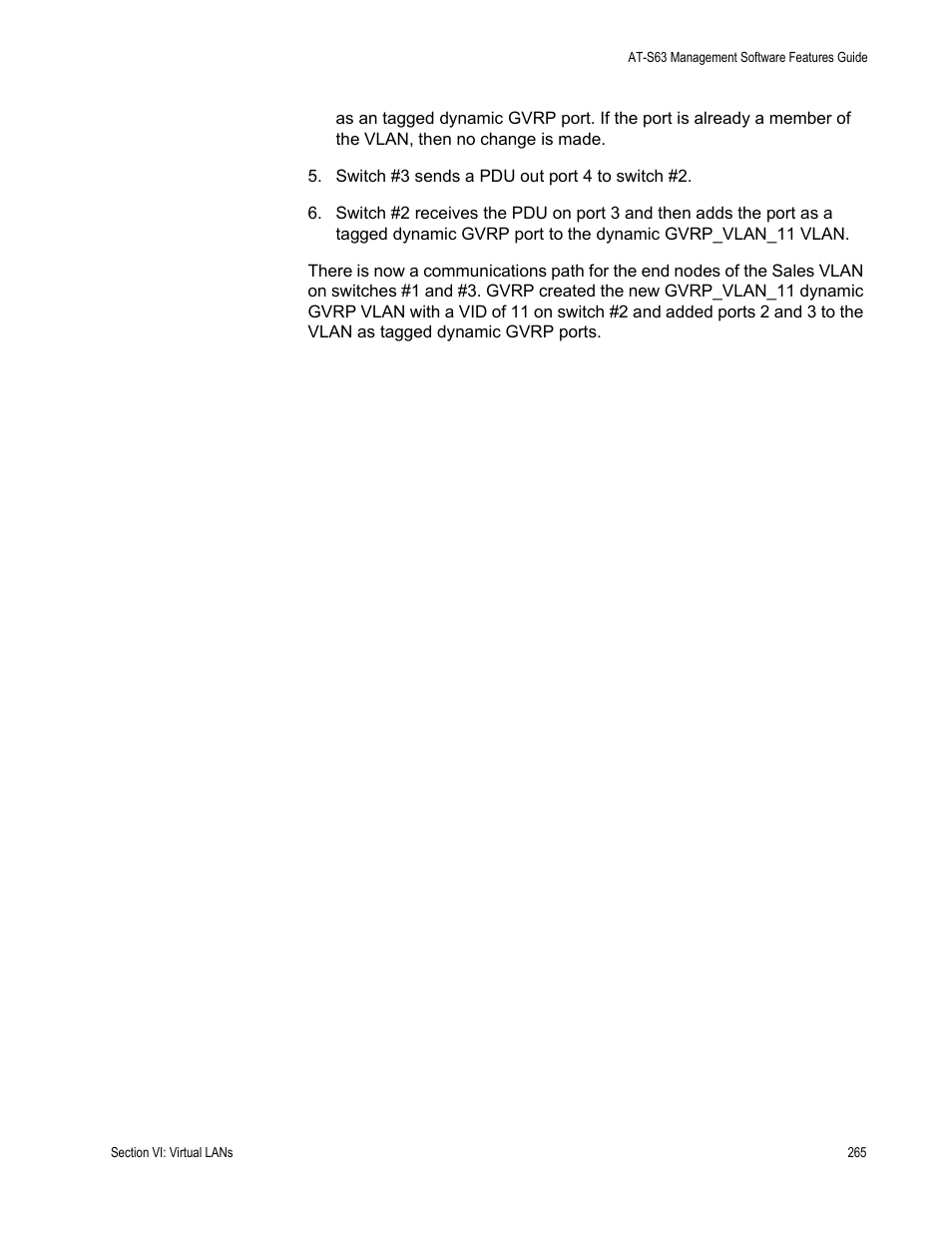Allied Telesis AT-S63 User Manual | Page 265 / 514