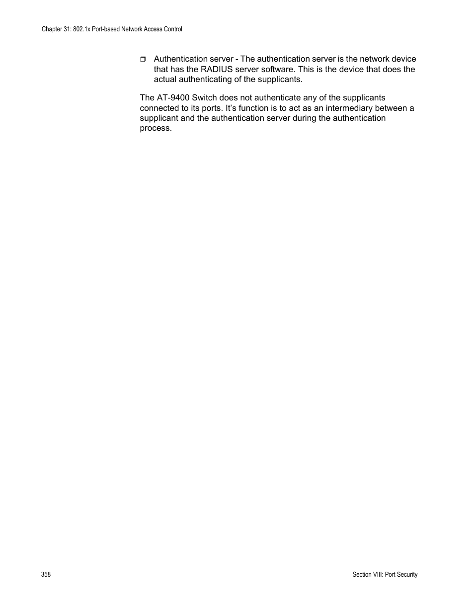 Allied Telesis AT-S63 User Manual | Page 358 / 514