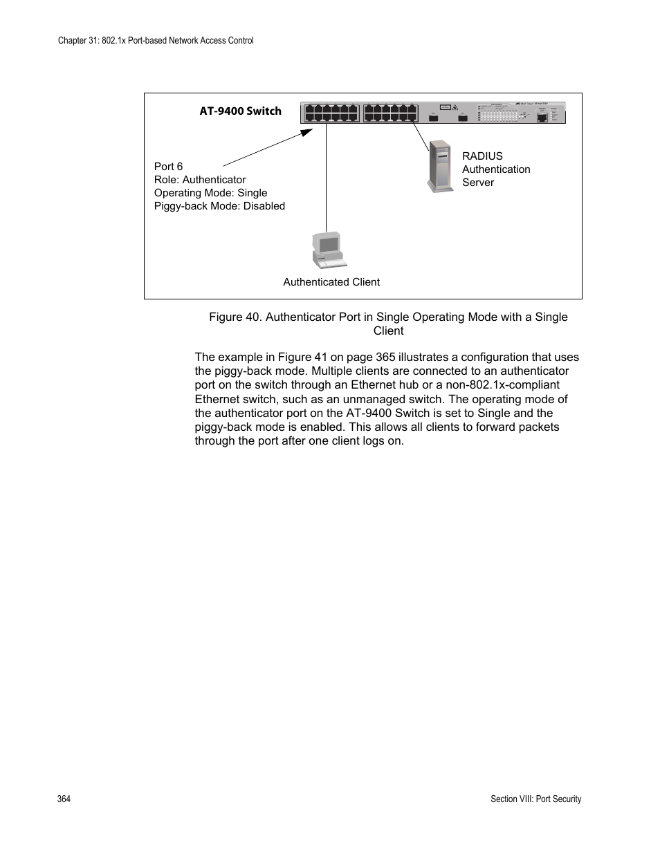 Allied Telesis AT-S63 User Manual | Page 364 / 514