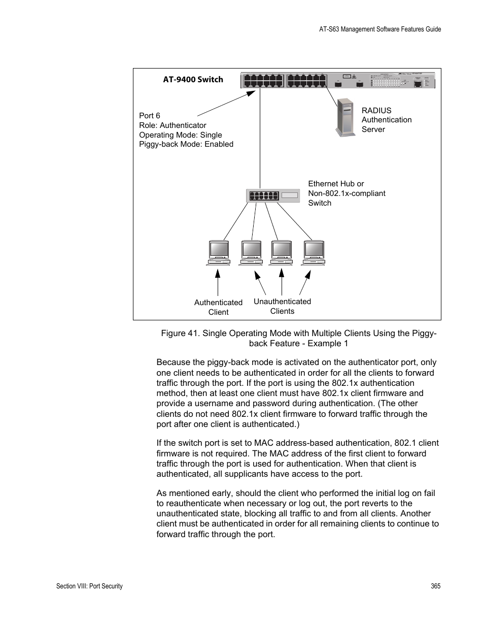 Allied Telesis AT-S63 User Manual | Page 365 / 514