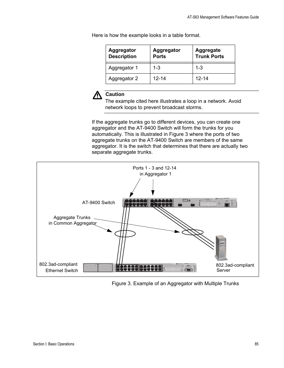Allied Telesis AT-S63 User Manual | Page 85 / 514