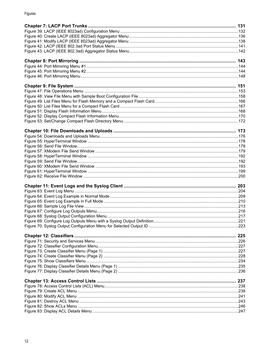 Allied Telesis AT-S63 User Manual | Page 12 / 672