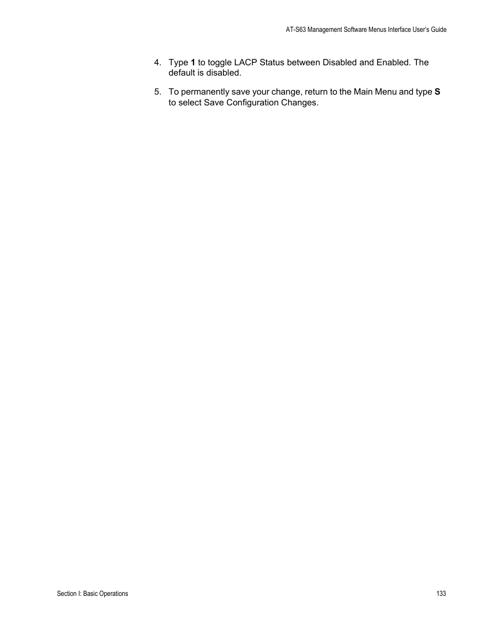 Allied Telesis AT-S63 User Manual | Page 133 / 672