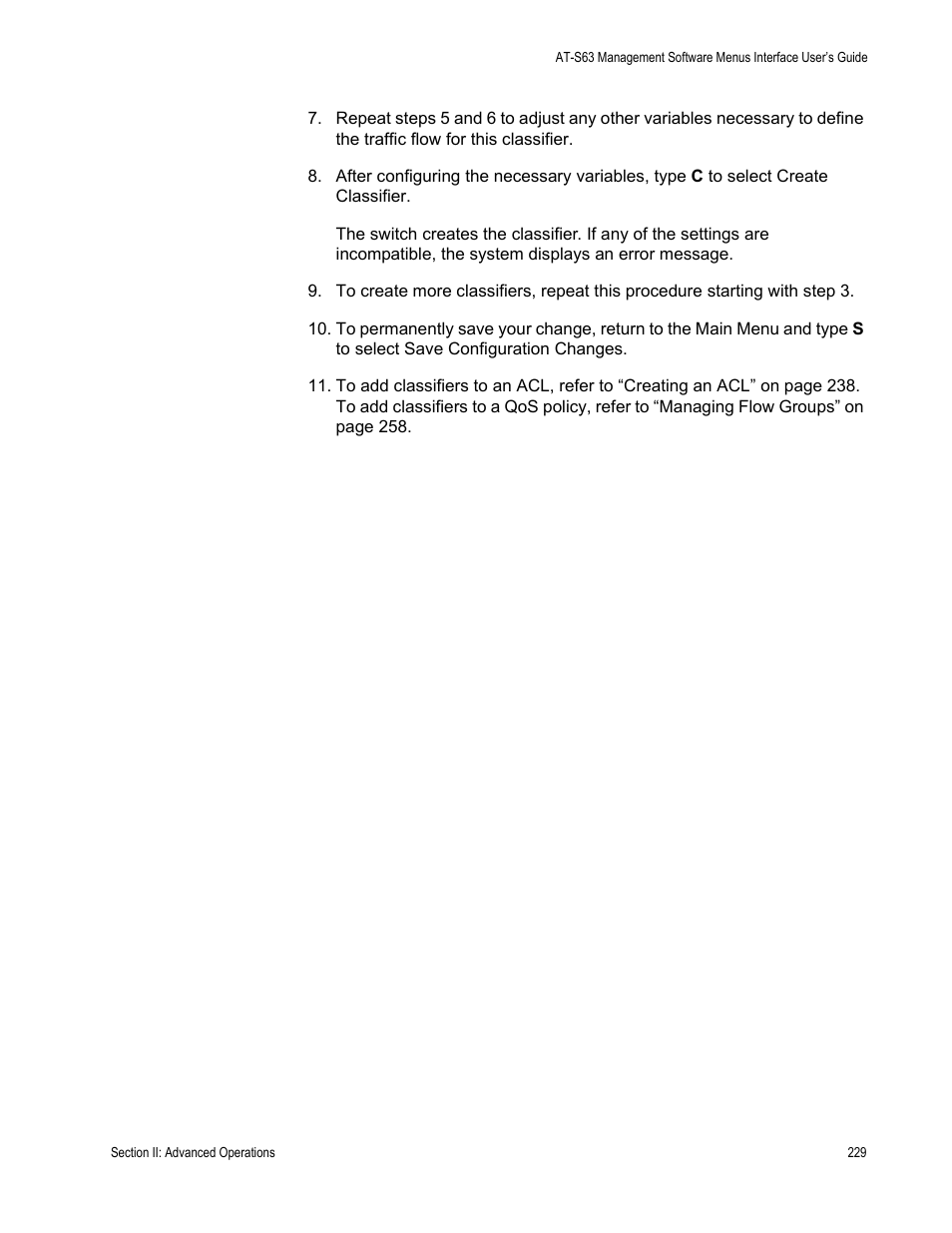 Allied Telesis AT-S63 User Manual | Page 229 / 672