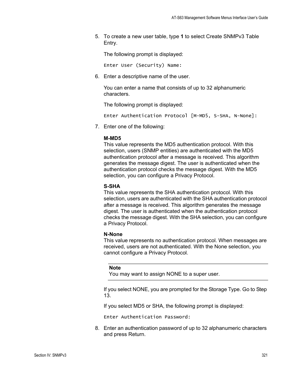 Allied Telesis AT-S63 User Manual | Page 321 / 672