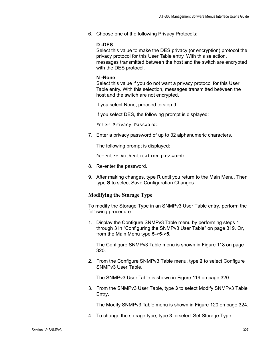 Allied Telesis AT-S63 User Manual | Page 327 / 672