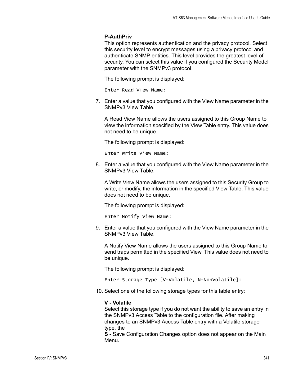 Allied Telesis AT-S63 User Manual | Page 341 / 672