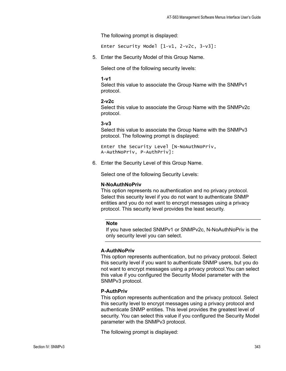 Allied Telesis AT-S63 User Manual | Page 343 / 672