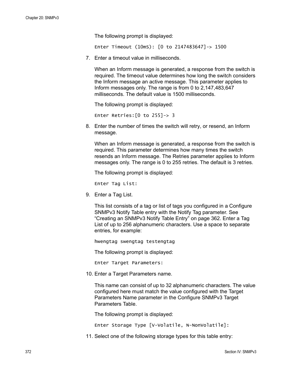 Allied Telesis AT-S63 User Manual | Page 372 / 672
