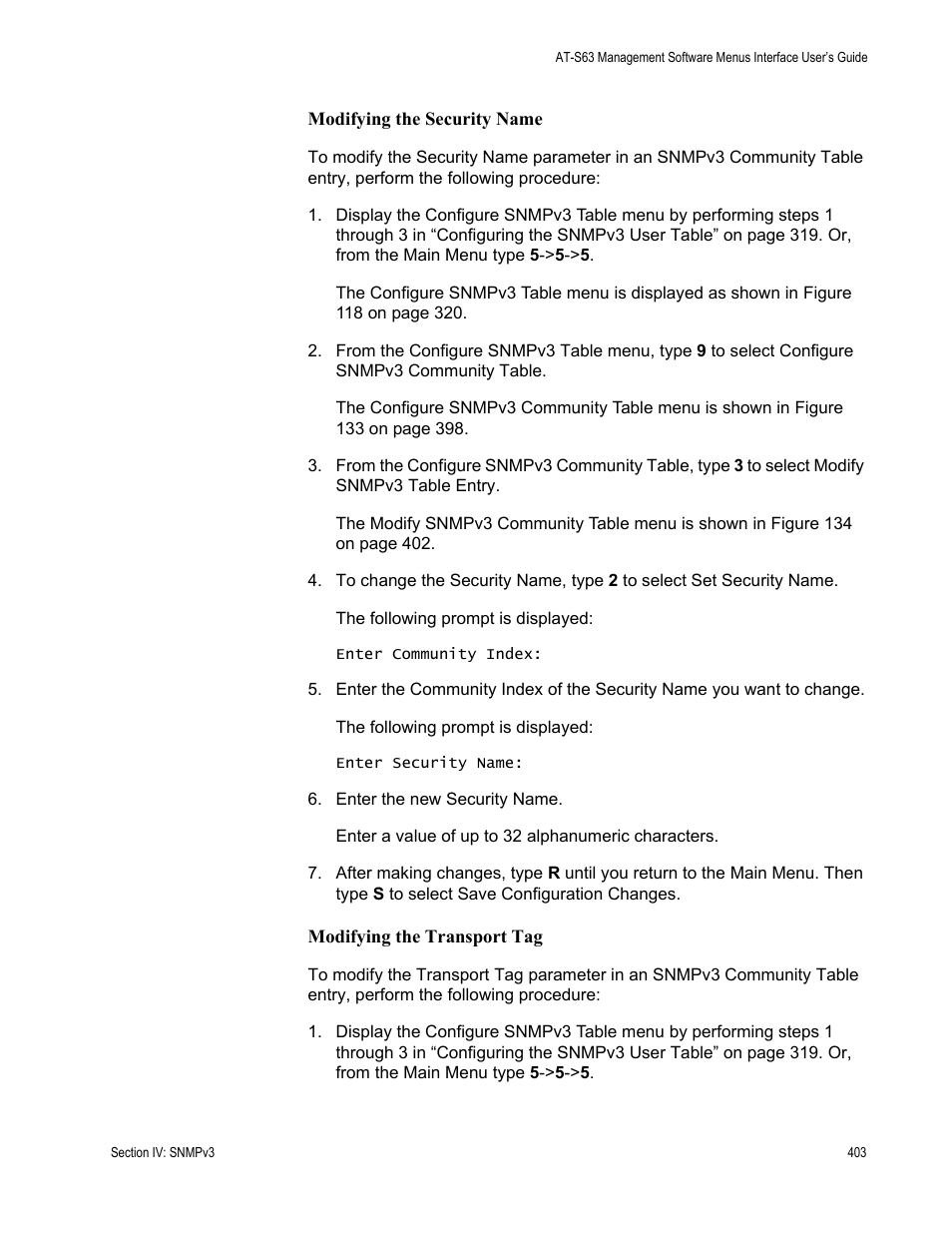 Allied Telesis AT-S63 User Manual | Page 403 / 672