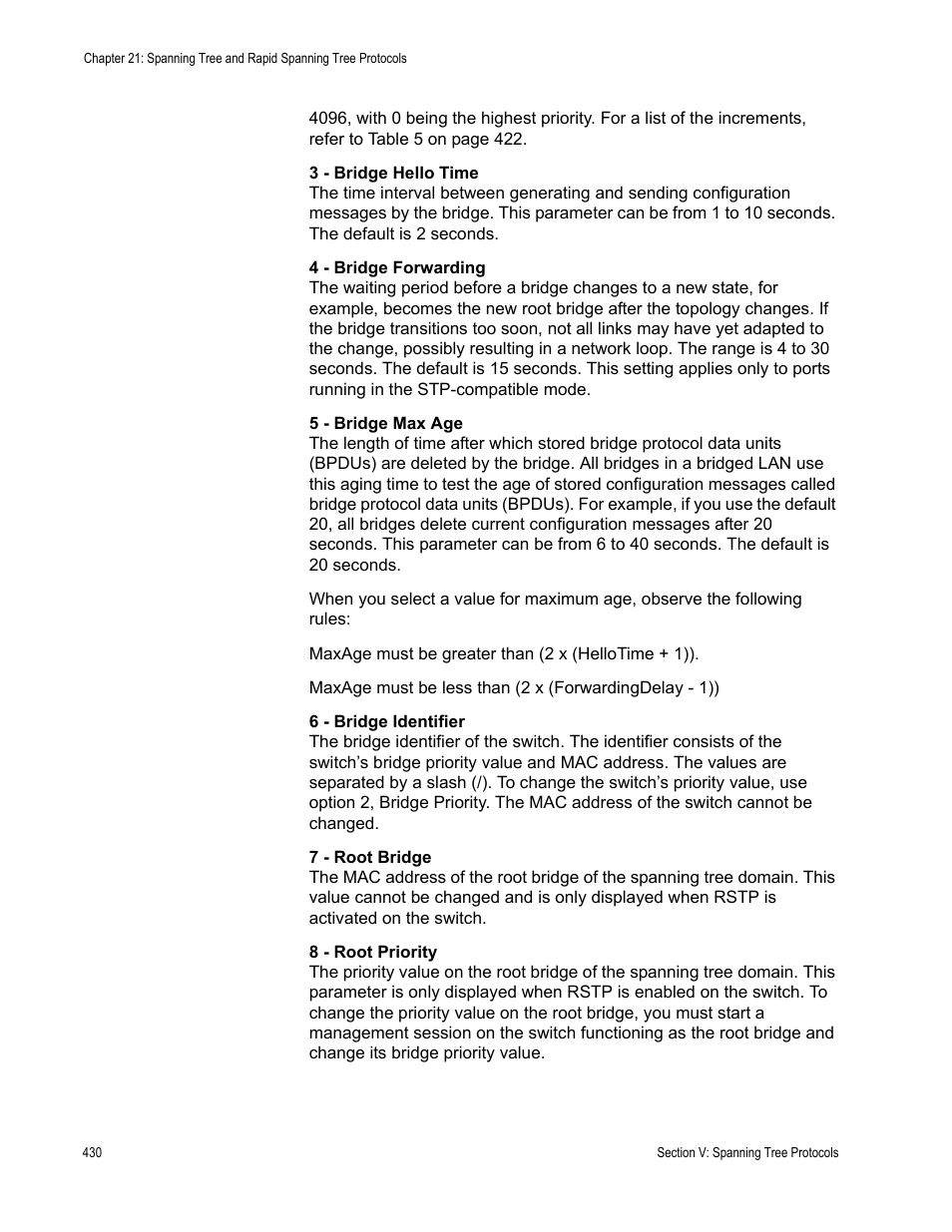 Allied Telesis AT-S63 User Manual | Page 430 / 672