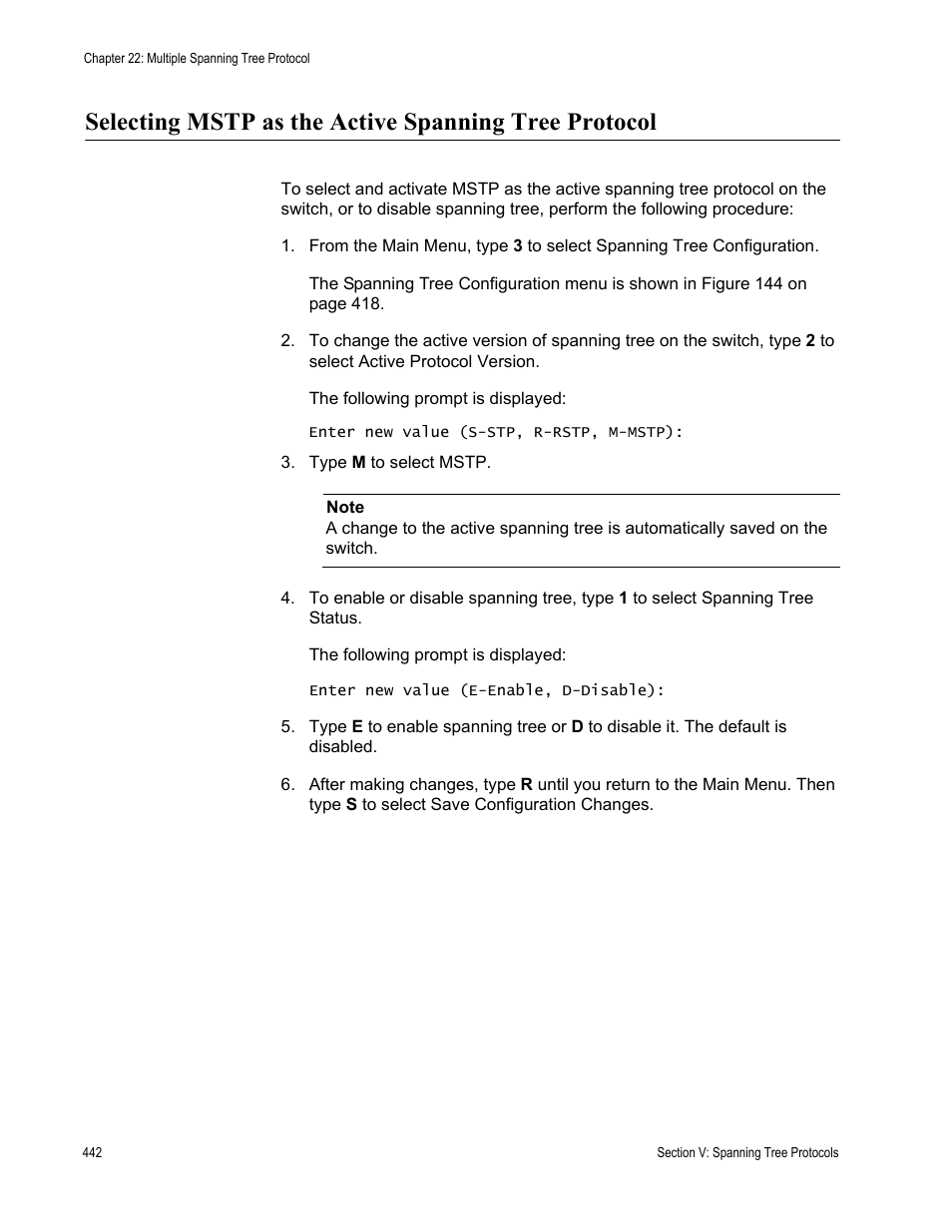 Allied Telesis AT-S63 User Manual | Page 442 / 672