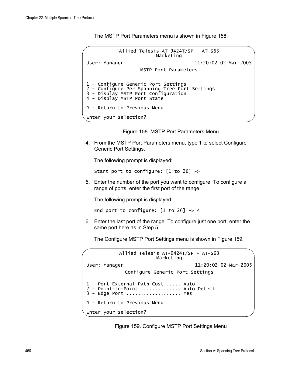 Allied Telesis AT-S63 User Manual | Page 460 / 672