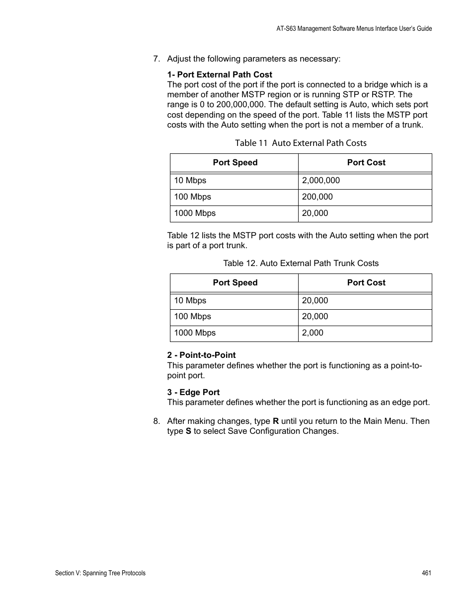 Allied Telesis AT-S63 User Manual | Page 461 / 672