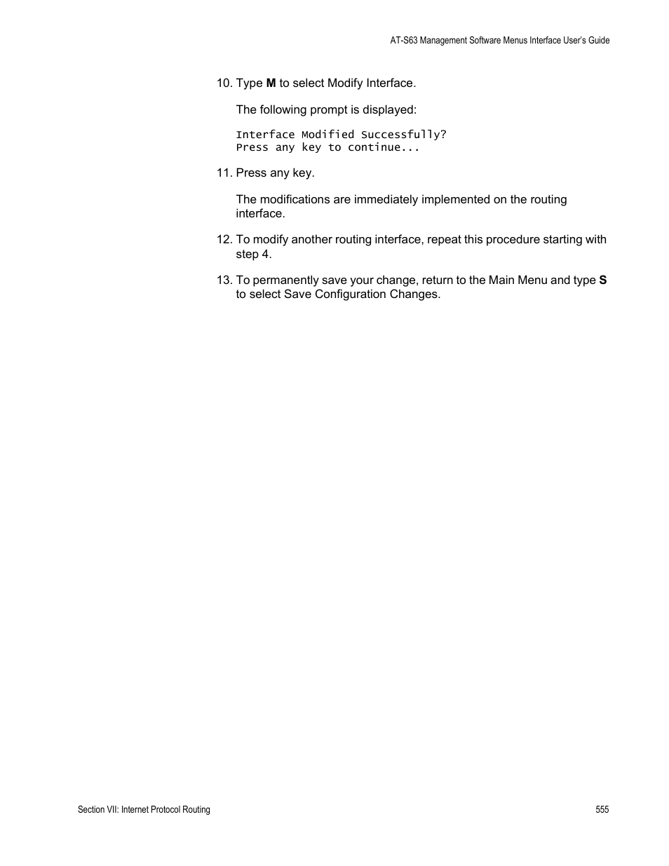 Allied Telesis AT-S63 User Manual | Page 555 / 672