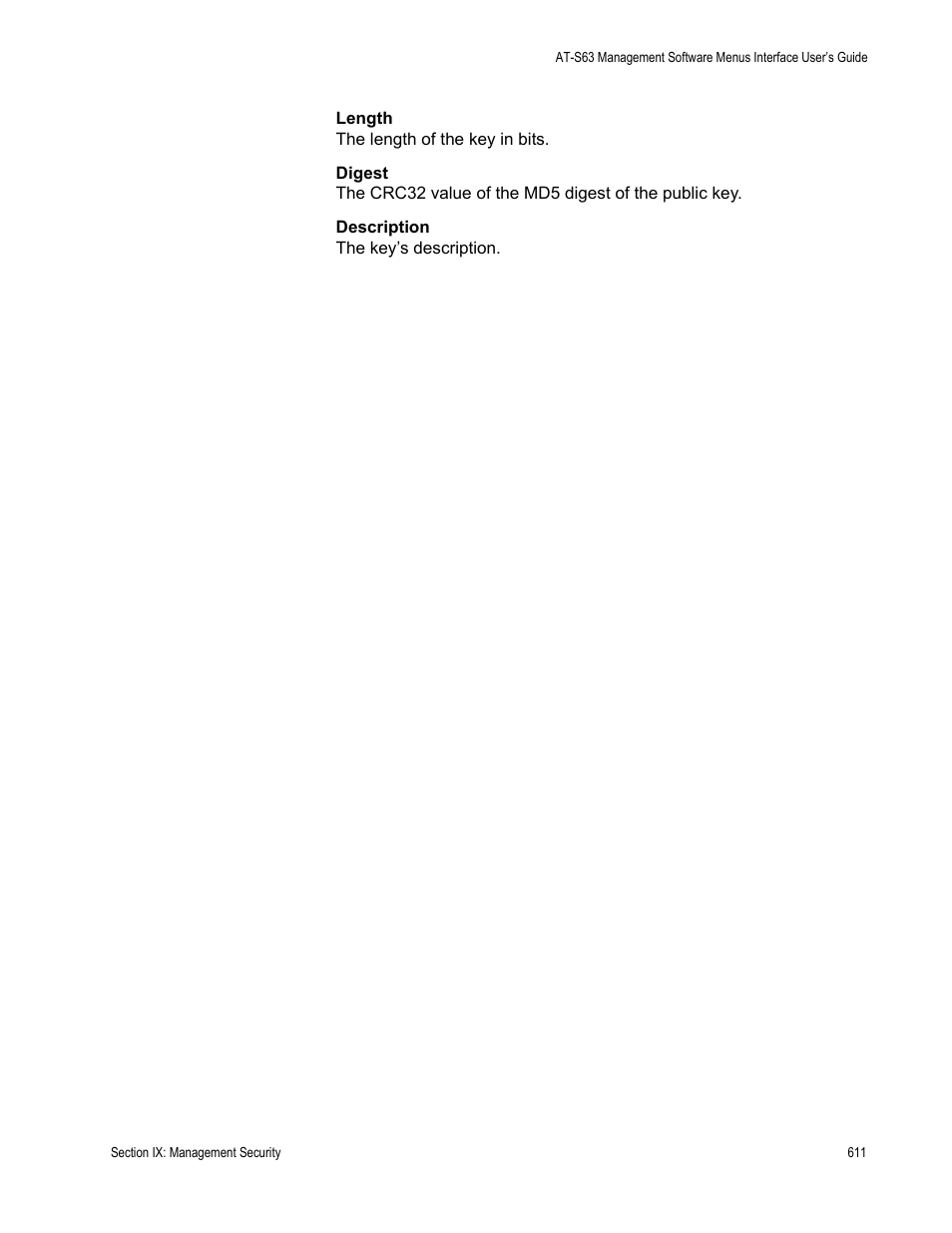Allied Telesis AT-S63 User Manual | Page 611 / 672
