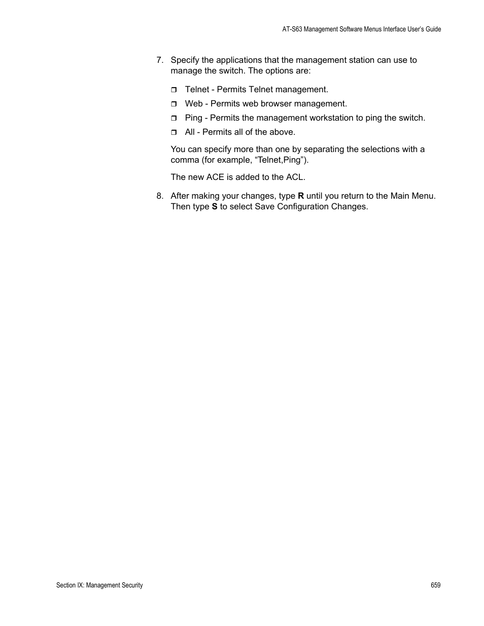 Allied Telesis AT-S63 User Manual | Page 659 / 672
