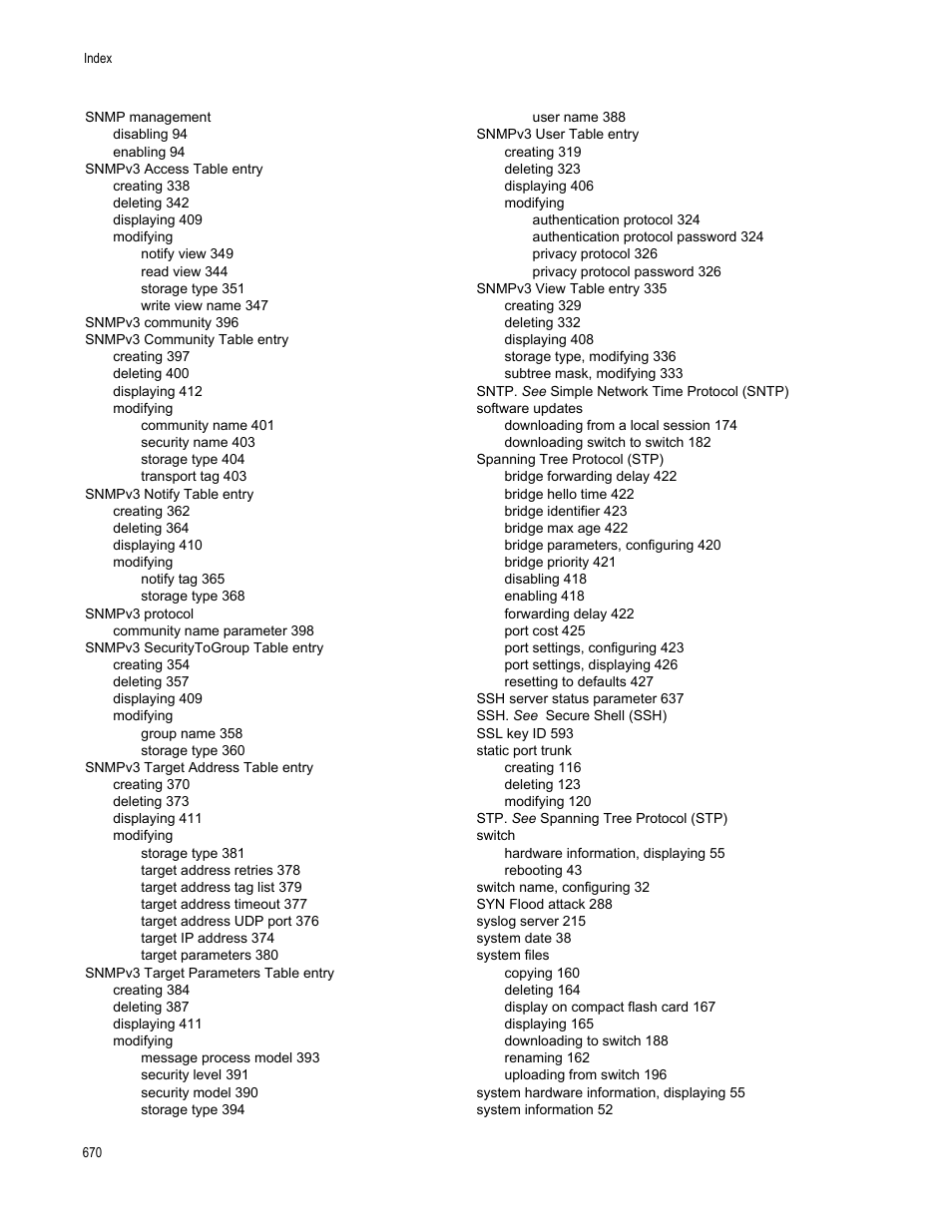 Allied Telesis AT-S63 User Manual | Page 670 / 672