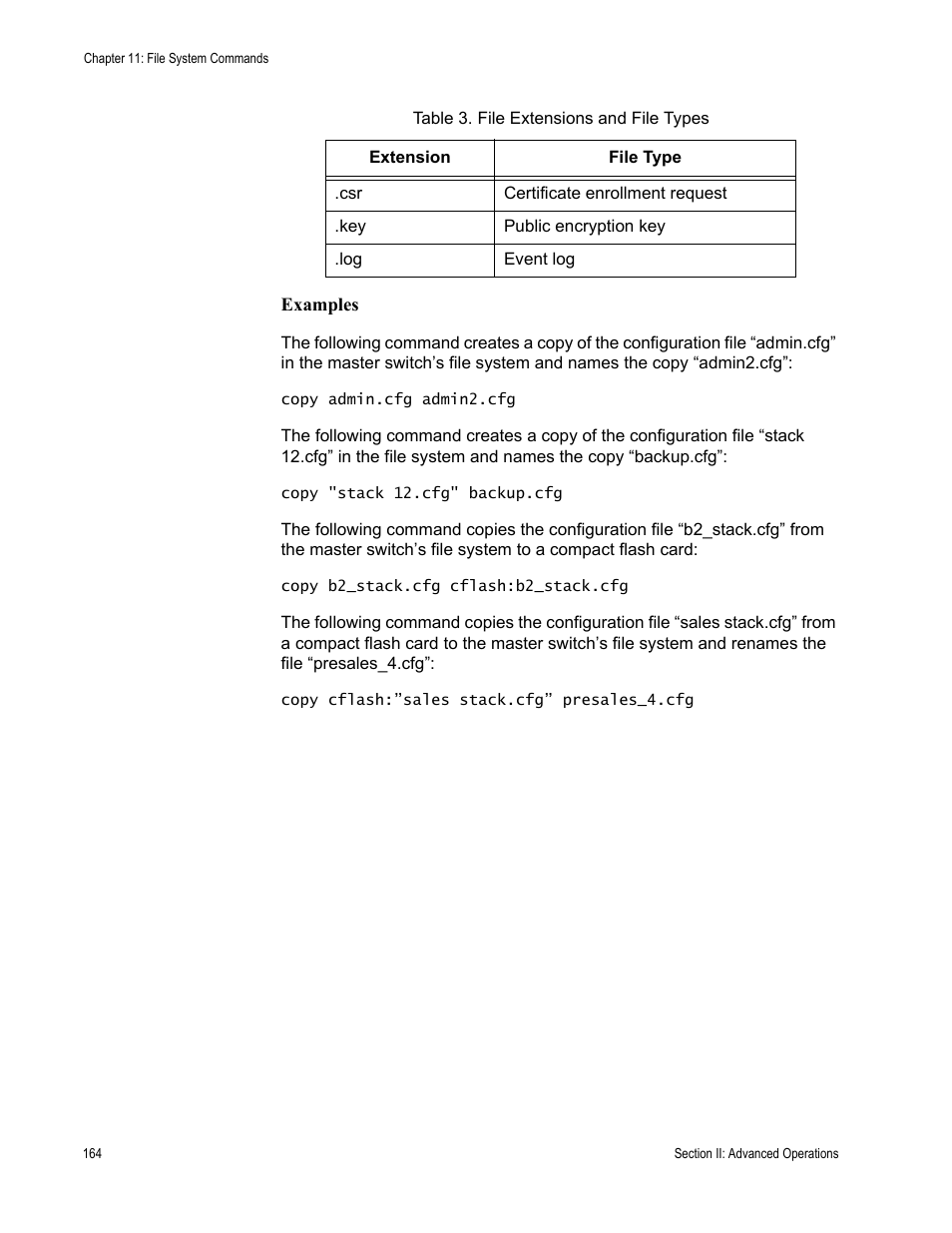 Allied Telesis AT-S63 User Manual | Page 164 / 300