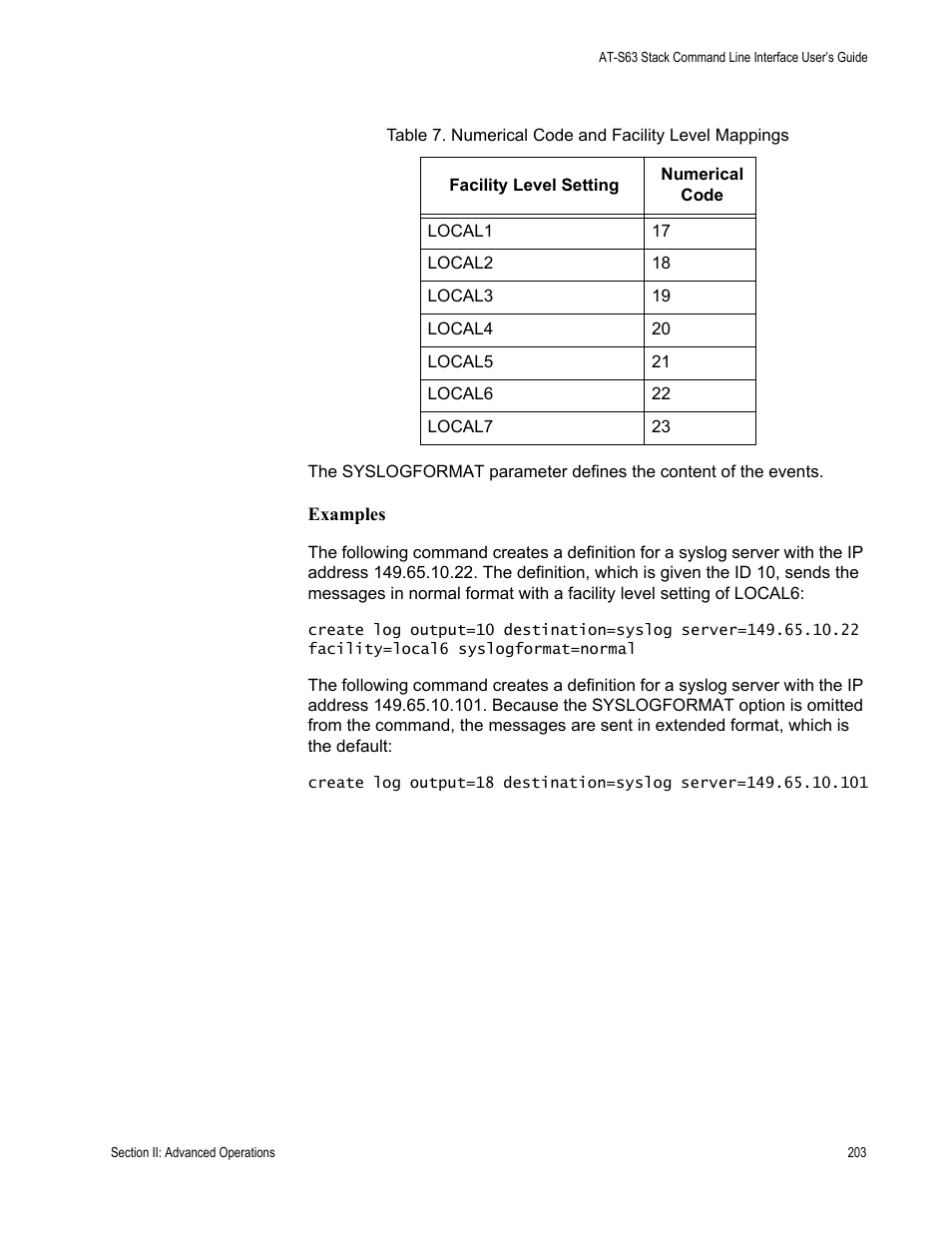 Allied Telesis AT-S63 User Manual | Page 203 / 300