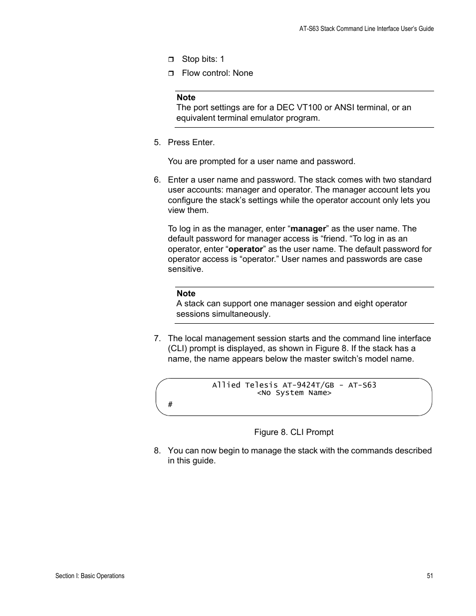 Allied Telesis AT-S63 User Manual | Page 51 / 300