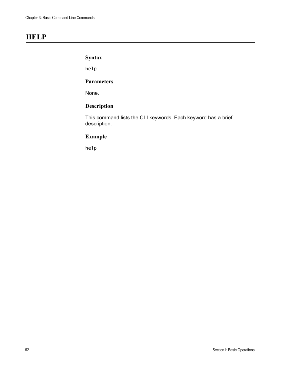 Help | Allied Telesis AT-S63 User Manual | Page 62 / 300