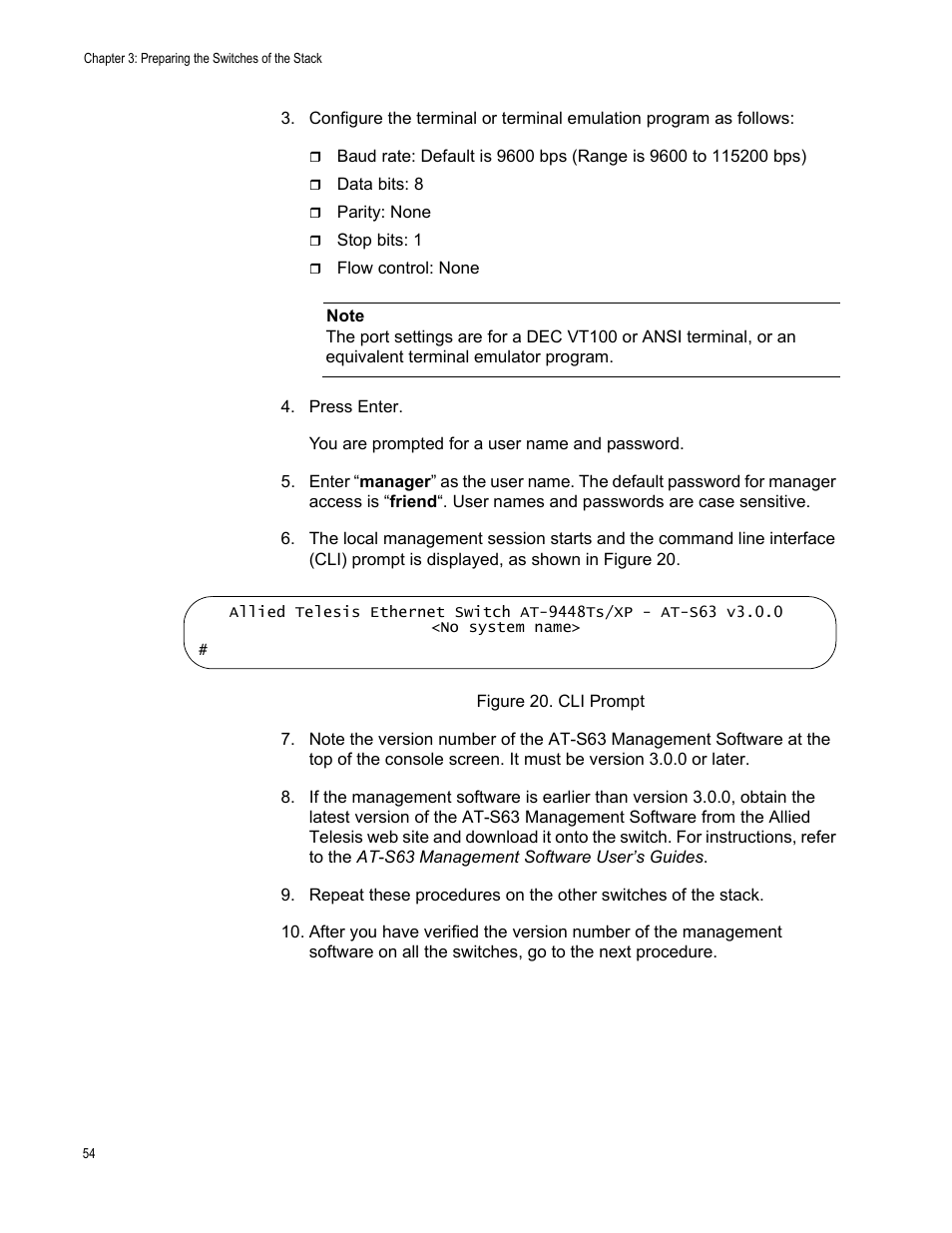 Allied Telesis AT-9448Ts/XP User Manual | Page 54 / 100